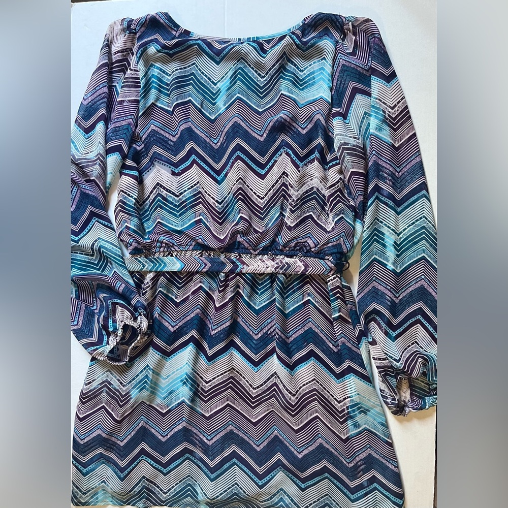 Spense Multicolor Chevron dress Women’s size S